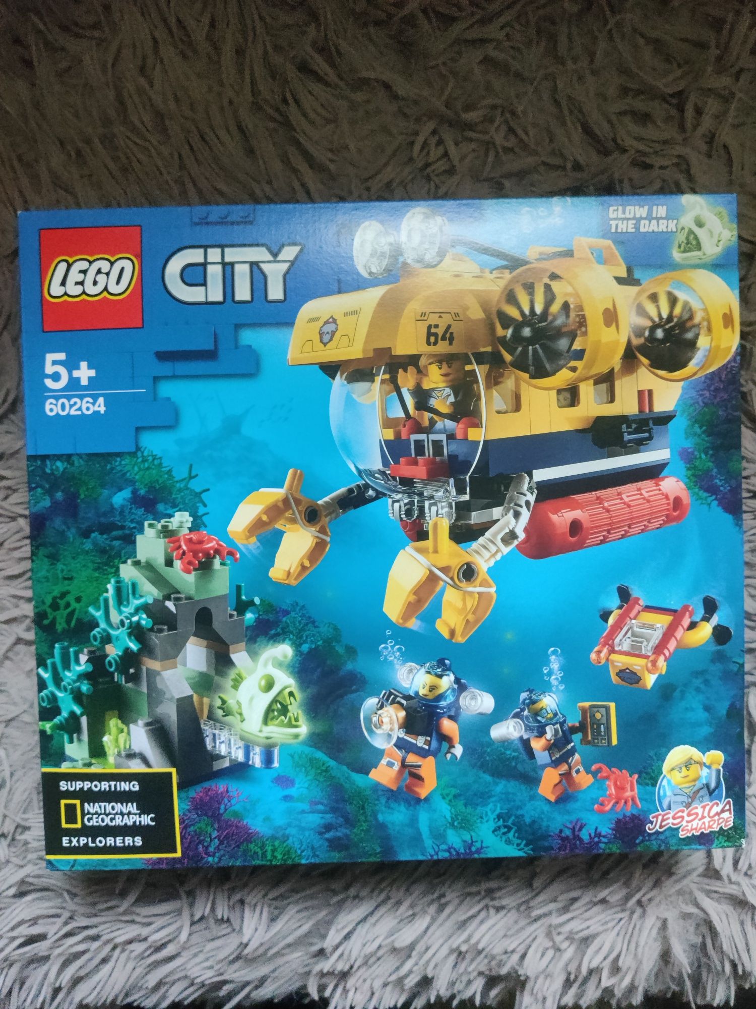 Lego City 60264 Łódź podwodna badaczy oceanu