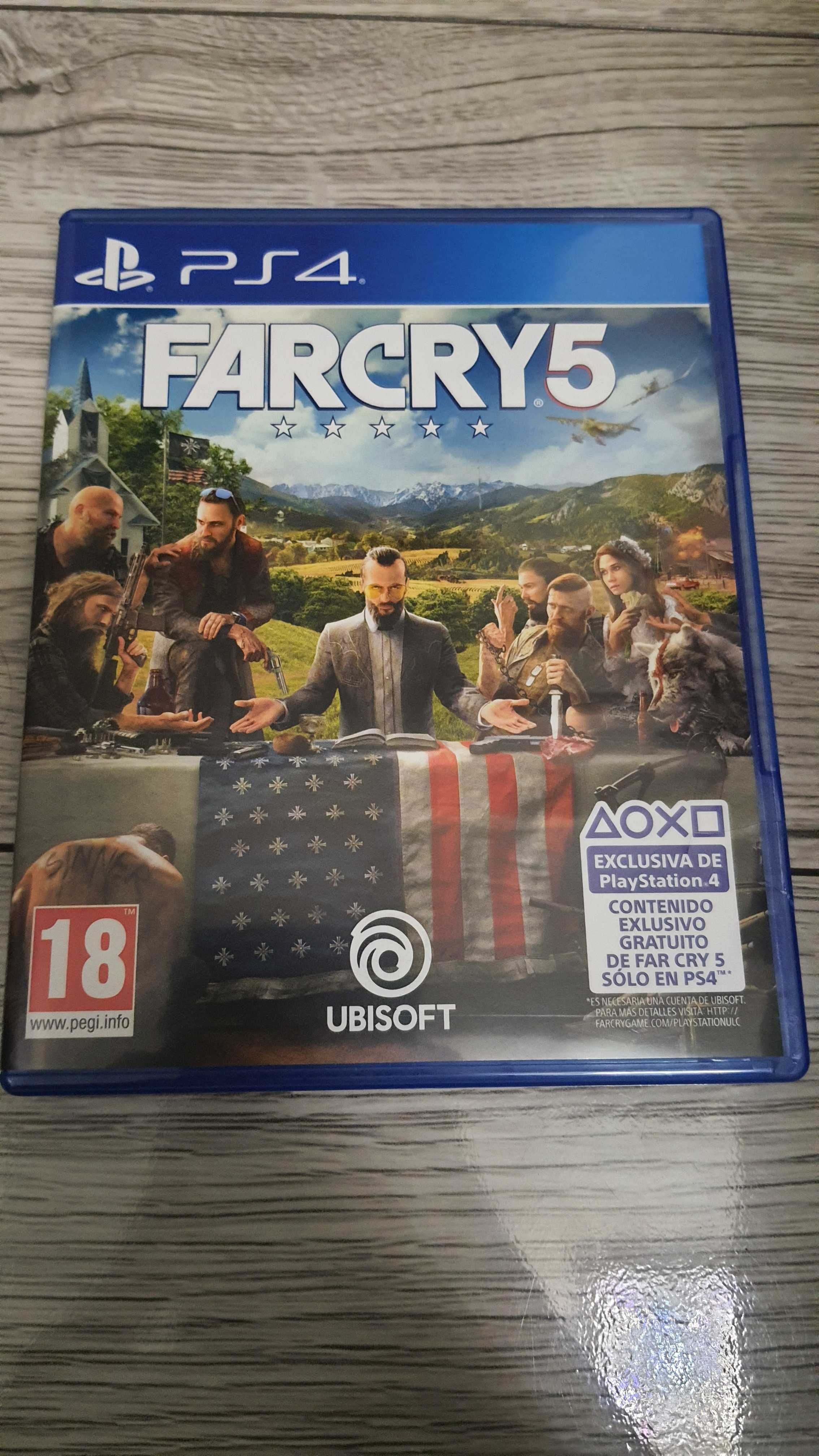 Ps4 PlayStation 4 + pad + gra Far Cry 5 + okablowanie