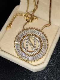 Кулон ожерелье кристаллы Swarovski