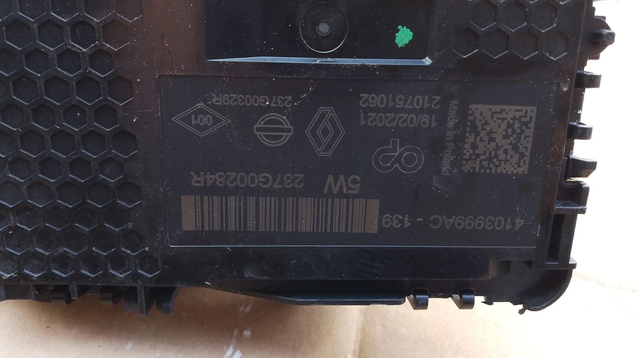 RENAULT TRAFIC III 2.0 DCI 2.0DCI POMPA ADBLUE 237G00284R