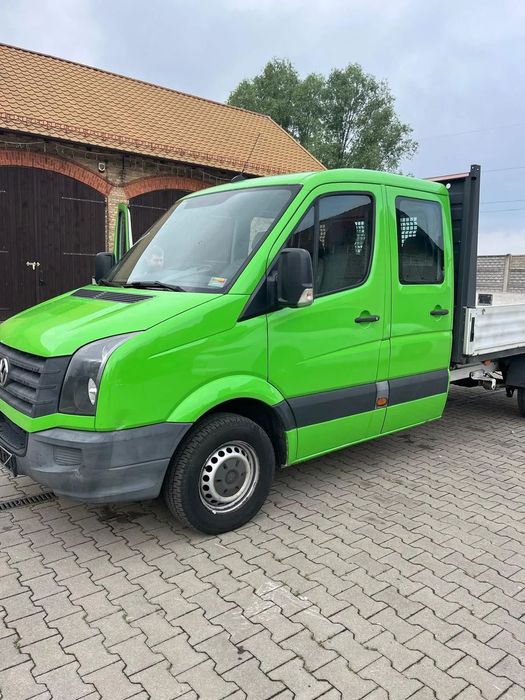 Volkswagen CRAFTER  Volkswagen Crafter brygadówka 6 OKAZJA mały przebieg 1 właściciel