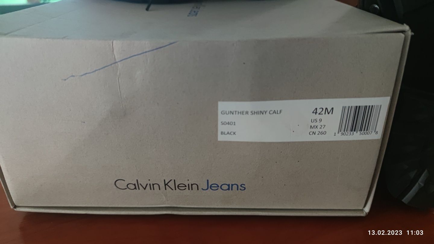 Calvin Klein Gunther 100% skóra i oryginał