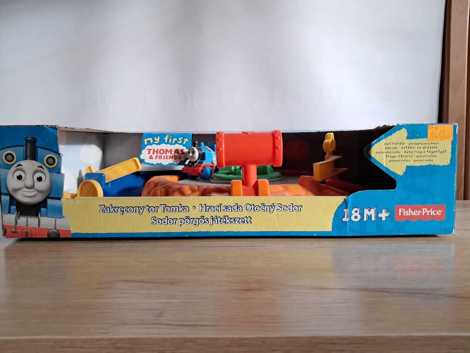 zakręcony tor tomka pociąg tomek