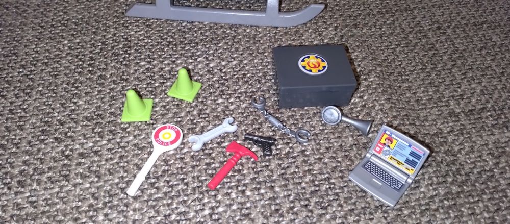 Playmobil helicóptero Policia