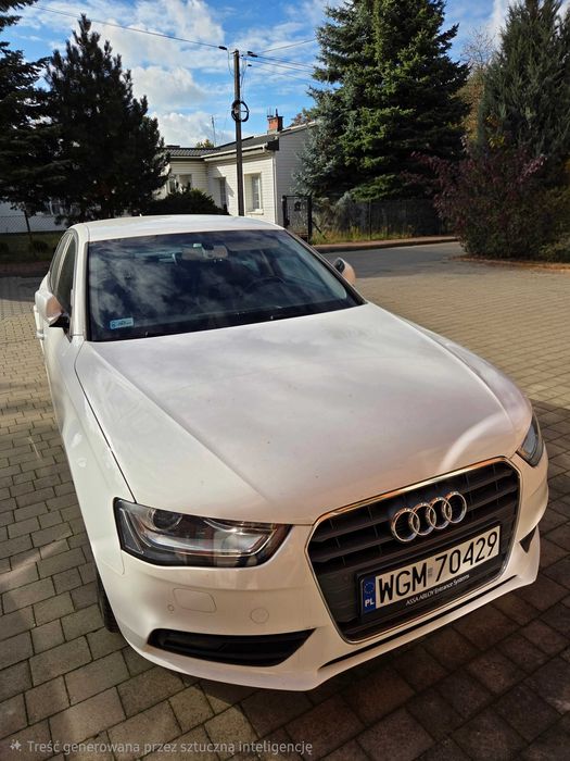 Sprzedam AUDI A4 B8 sedan - to moje auto