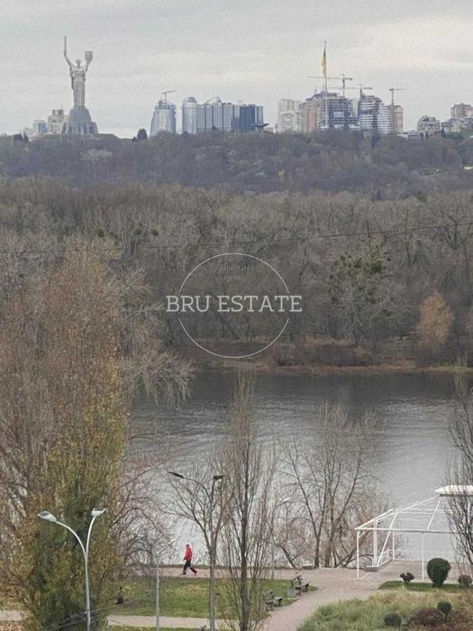 Видова на Дніпро 1к 35м Лівобережна Русановка, Русанівська Набережна 6