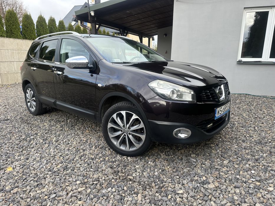 Qashqai +2 7 osobowy diesel hak ładny Navi Bose Panorama Tempomat