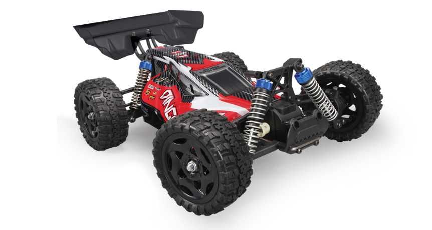 Баггі DINGO Remo Hobby RH1651 4WD RTR 1/16 колекторна червона , зелена