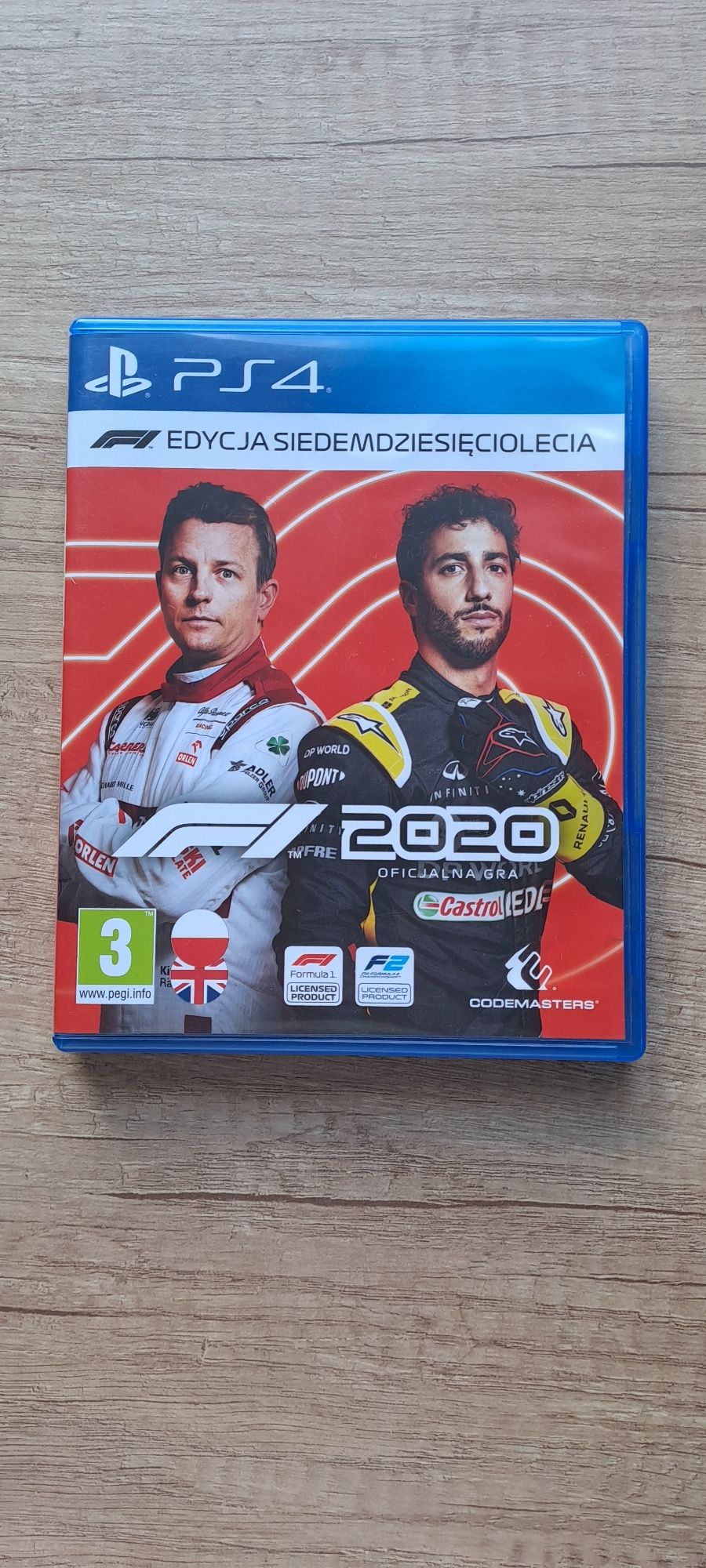 Oficjalna gra F1 2020 PS4+Opakowanie z metalu