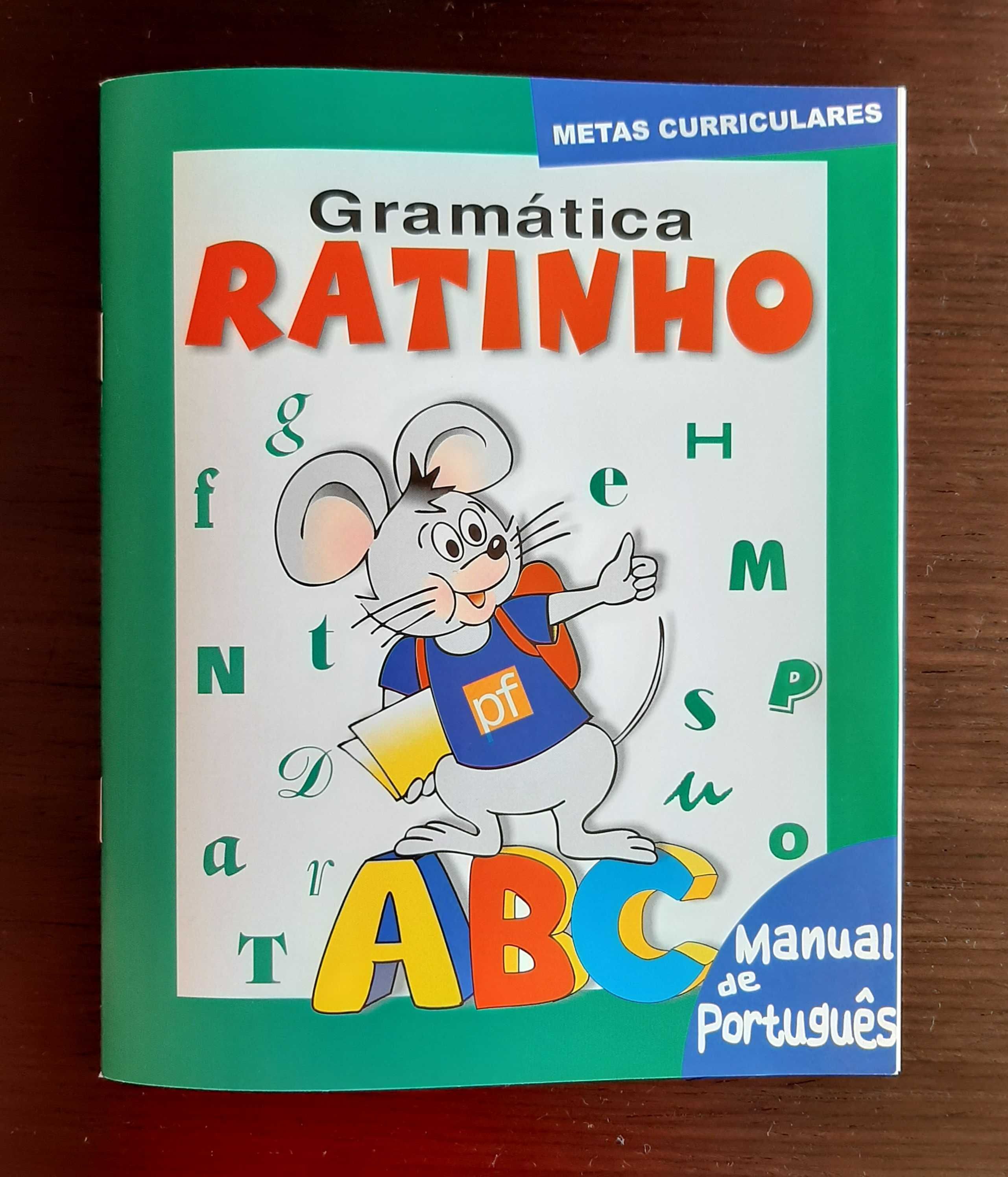 Livro NOVO - Gramática Ratinho - Manual de Português