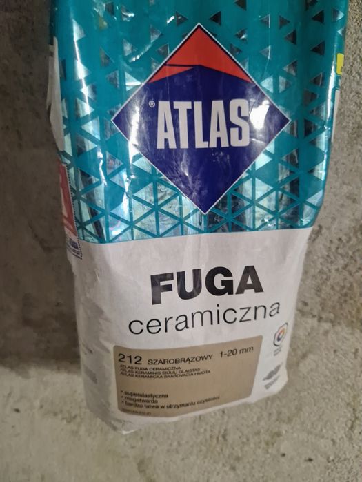 Fuga ceramiczna Atlas szarobrązowa 212