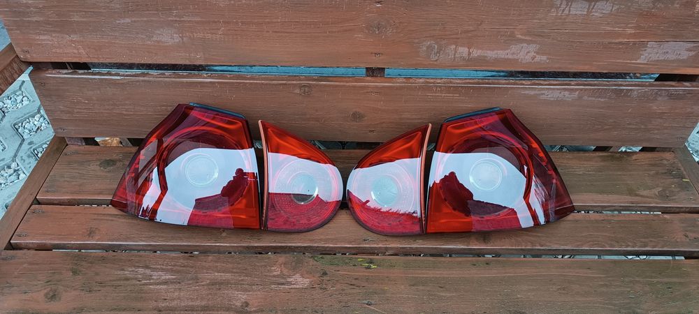 Lampy VW Golf 5 V ciemne dymione GTI R32