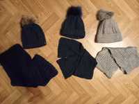 Комплекти зимові шапка з шарфом на 9-11 років