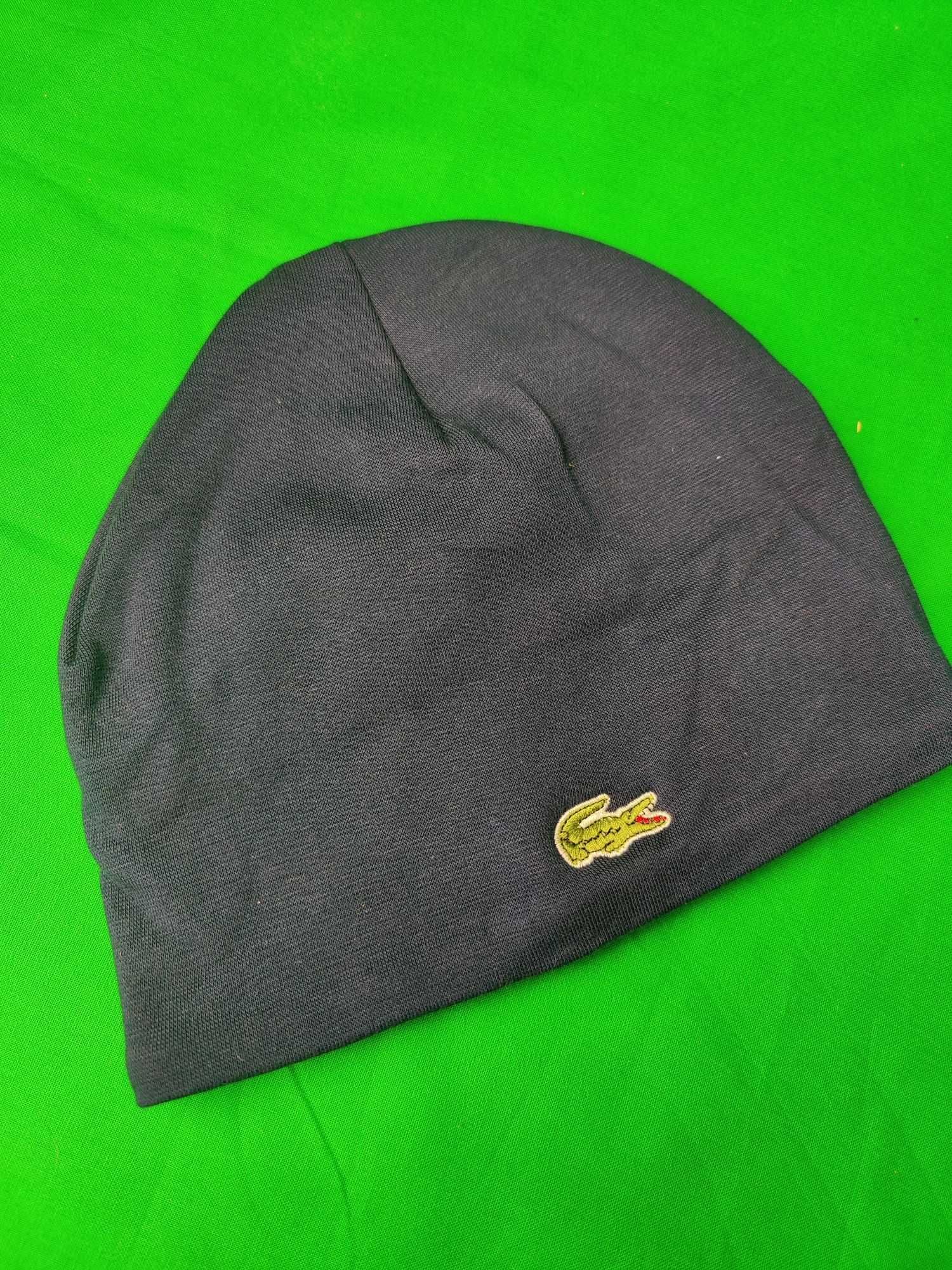 Czapki zimowe cieńsze Lacoste Ralph Lauren czapka