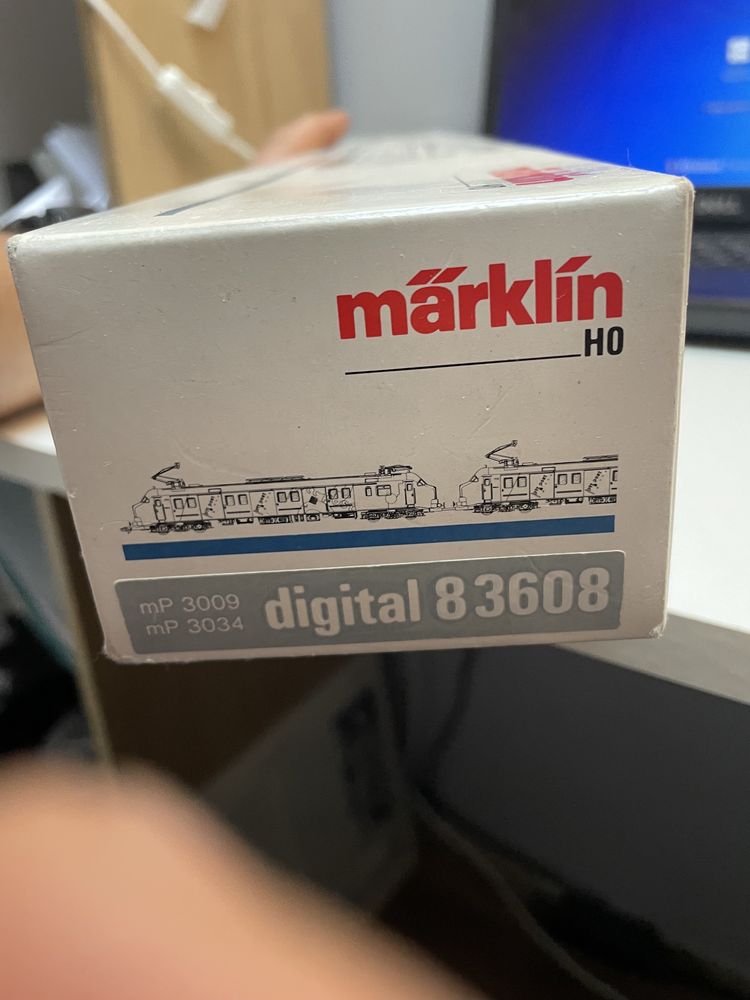 Marklin83608 zestaw dwóch wagonów pocztowych