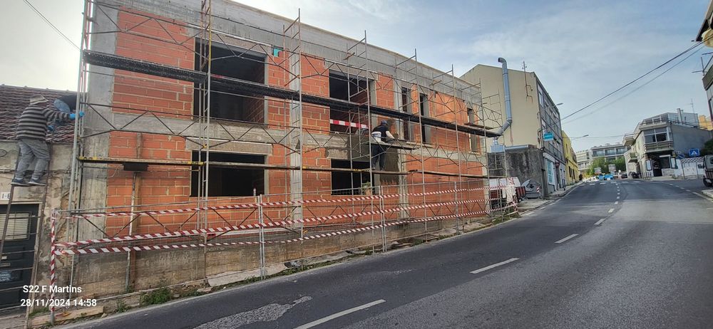 Andaimes, Aluguer de andaimes, tradicional e certificados , montagem.