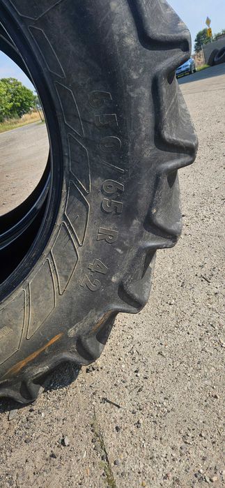 OPONA ROLNICZA 650/65R42 Continental  AC65, 80% bieżnika 1 szt pojedyn