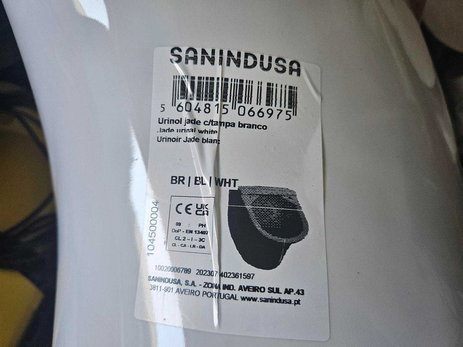 urinol Sanitana Jade c/ tampa