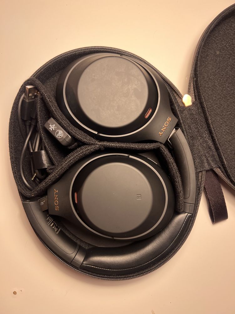 Auscultadores Sony WH-1000XM4 com Cancelamento de Ruído – Ótimo Estado