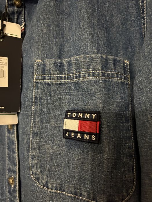 Нова джинсова рубашка жіноча від tommy hilfiger