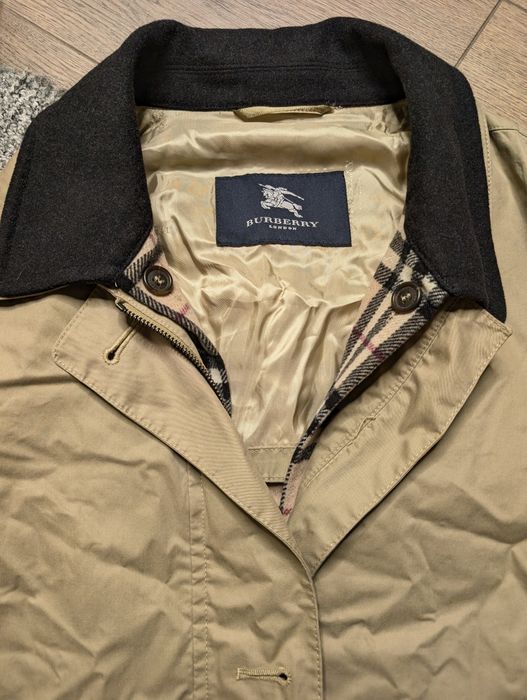 Вінтажний тренч Burberry 1980s casual плащ trenchcoat aquascutum