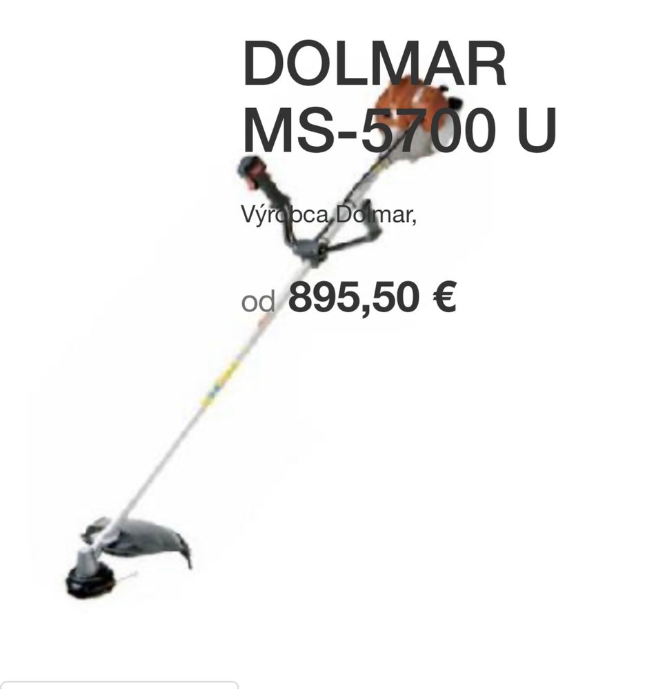 Roçadora Dolmar MS-5700 U