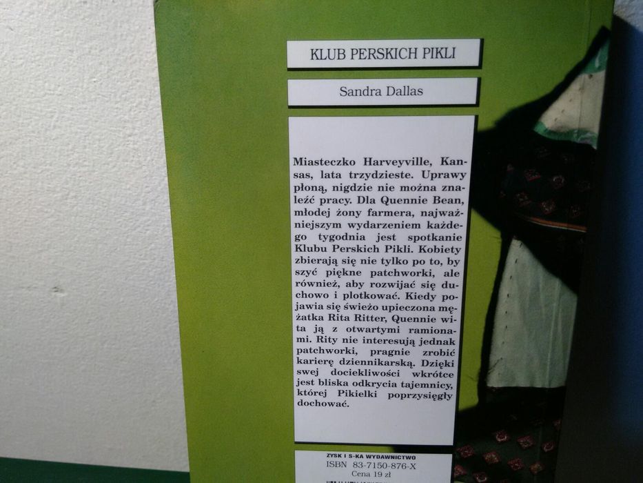 Klub perskich pikli -Sandra Dallas