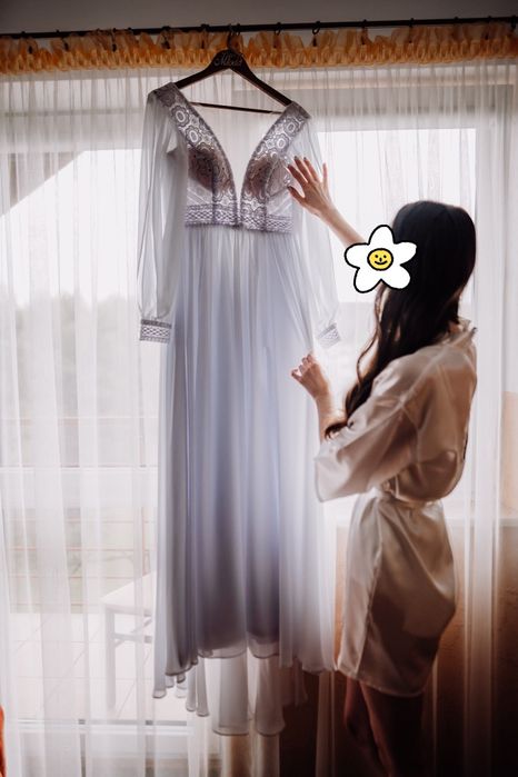 Suknia ślubna boho/rustykalna