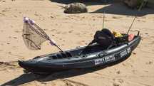 Kayak pesca galaxy + carrinho + registo ate 2029. Pronto a navegar