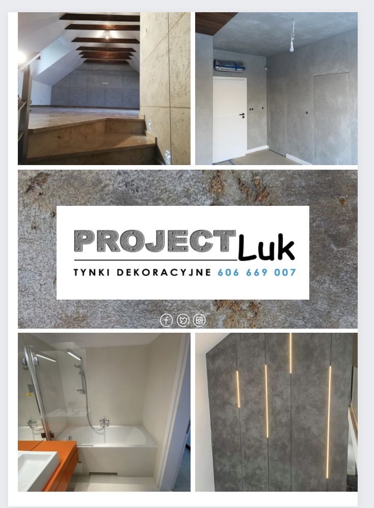 Mikrocement , beton architektoniczny, tynki dekoracyjne