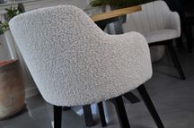 Komplet 4szt.Krzesło Premium Boucle,Różne Wybarwienia