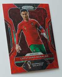 World Cup 2022 Prizm Cristiano Ronaldo #175 Choice Red Portugal