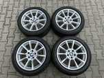 5x120 8j x 18” et30 bmw f10 f11 alufelgi z oponami 245/45r18 pirelli