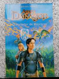 Amos Daragon O Portador de Máscaras, livro, fantasia