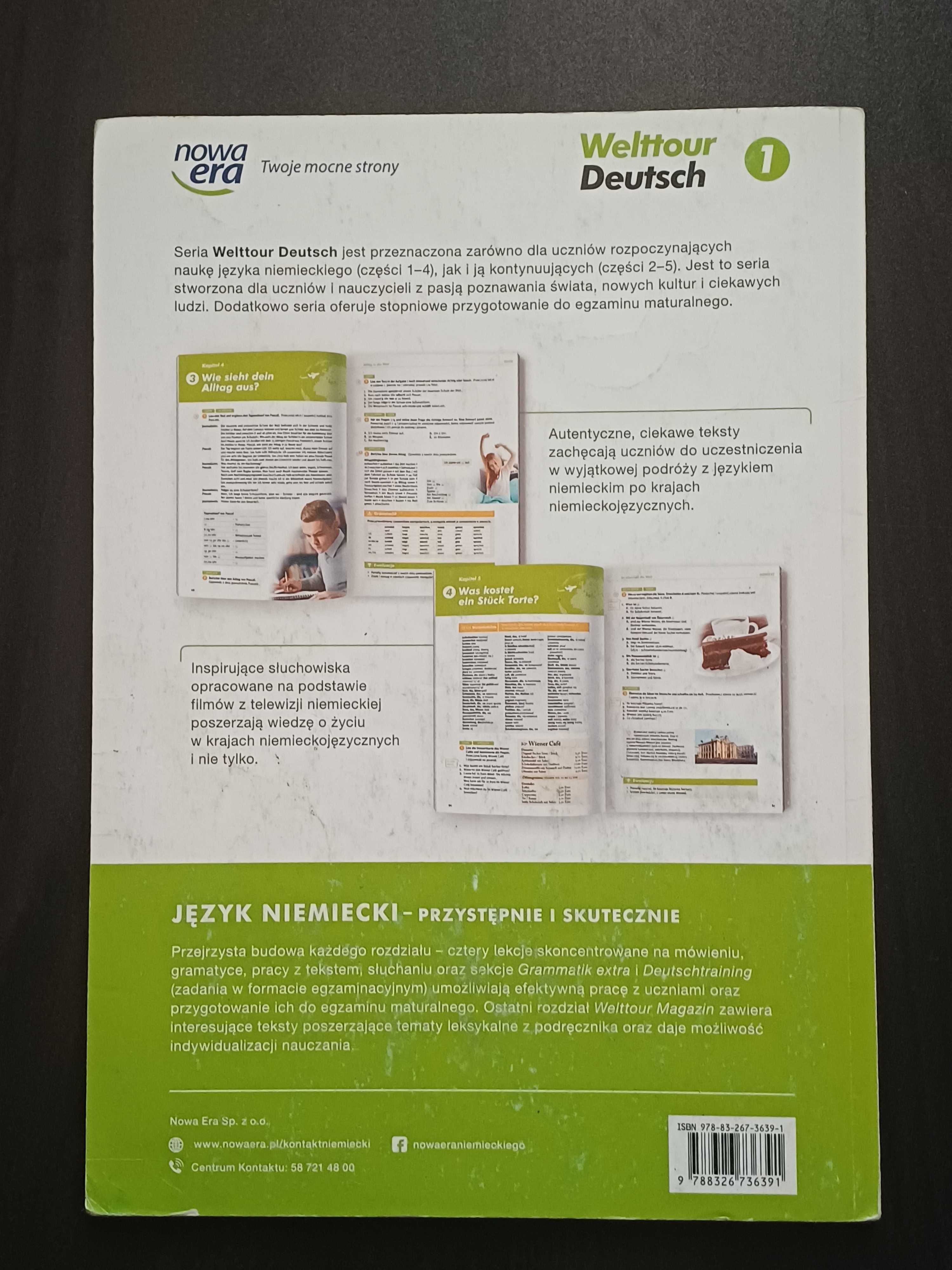Welttour Deutsch- podrecznik do j. niemieckiego