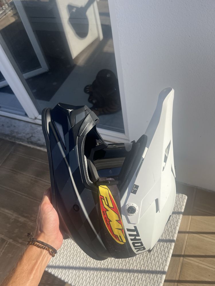 Capacete motocross