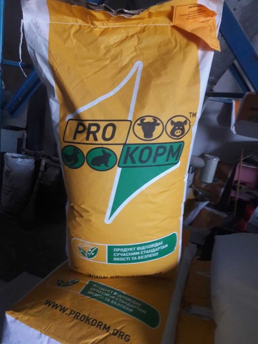 Корм бройлери, перепели, кури, гуси, індики, свині, ВРХ від виробника.