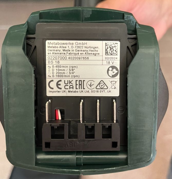 Metabo BS18 wiertarko-wkrętarka