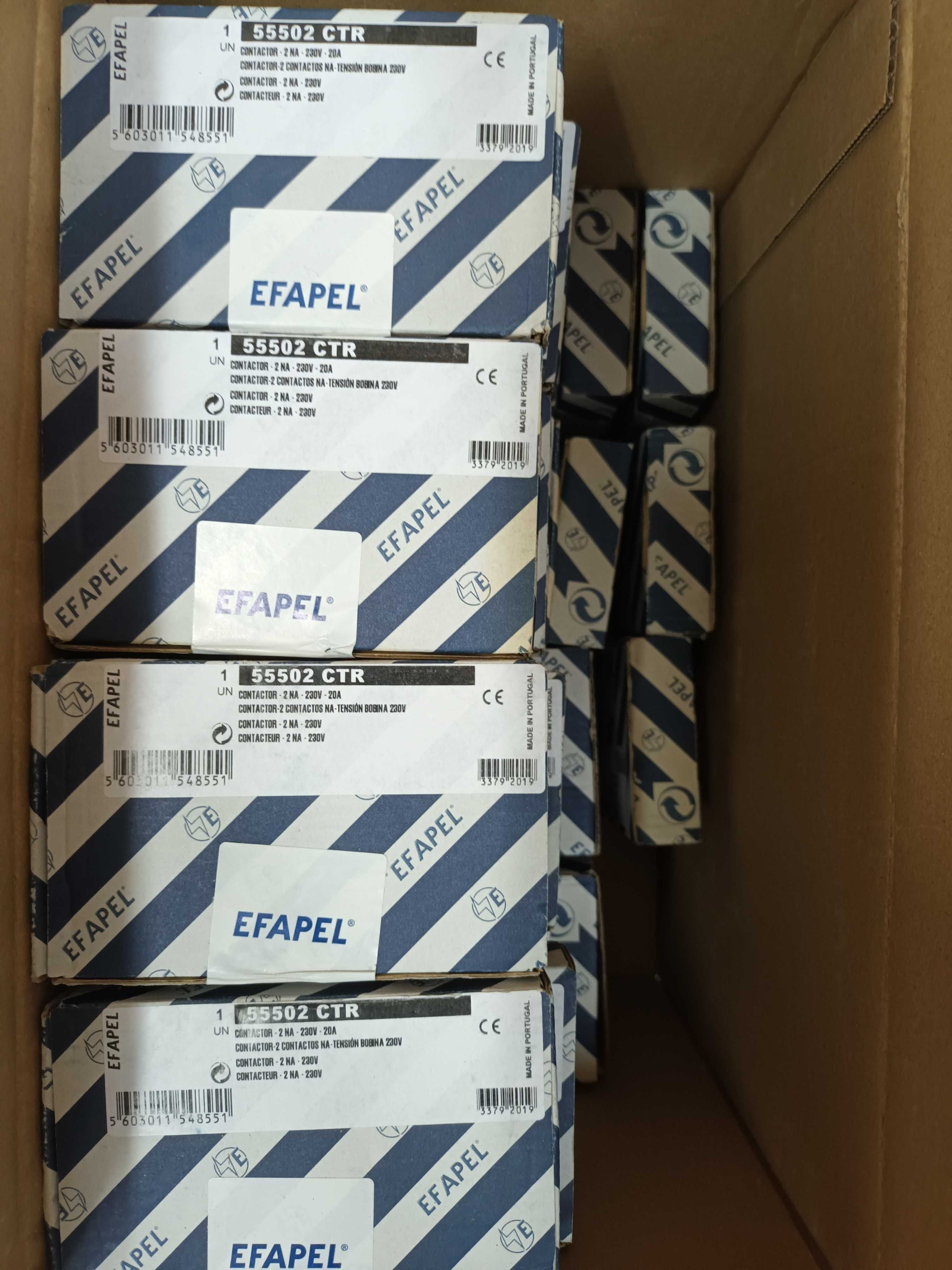 Contactor Efapel 55502 CTR (20A | 230VAC | 2P)