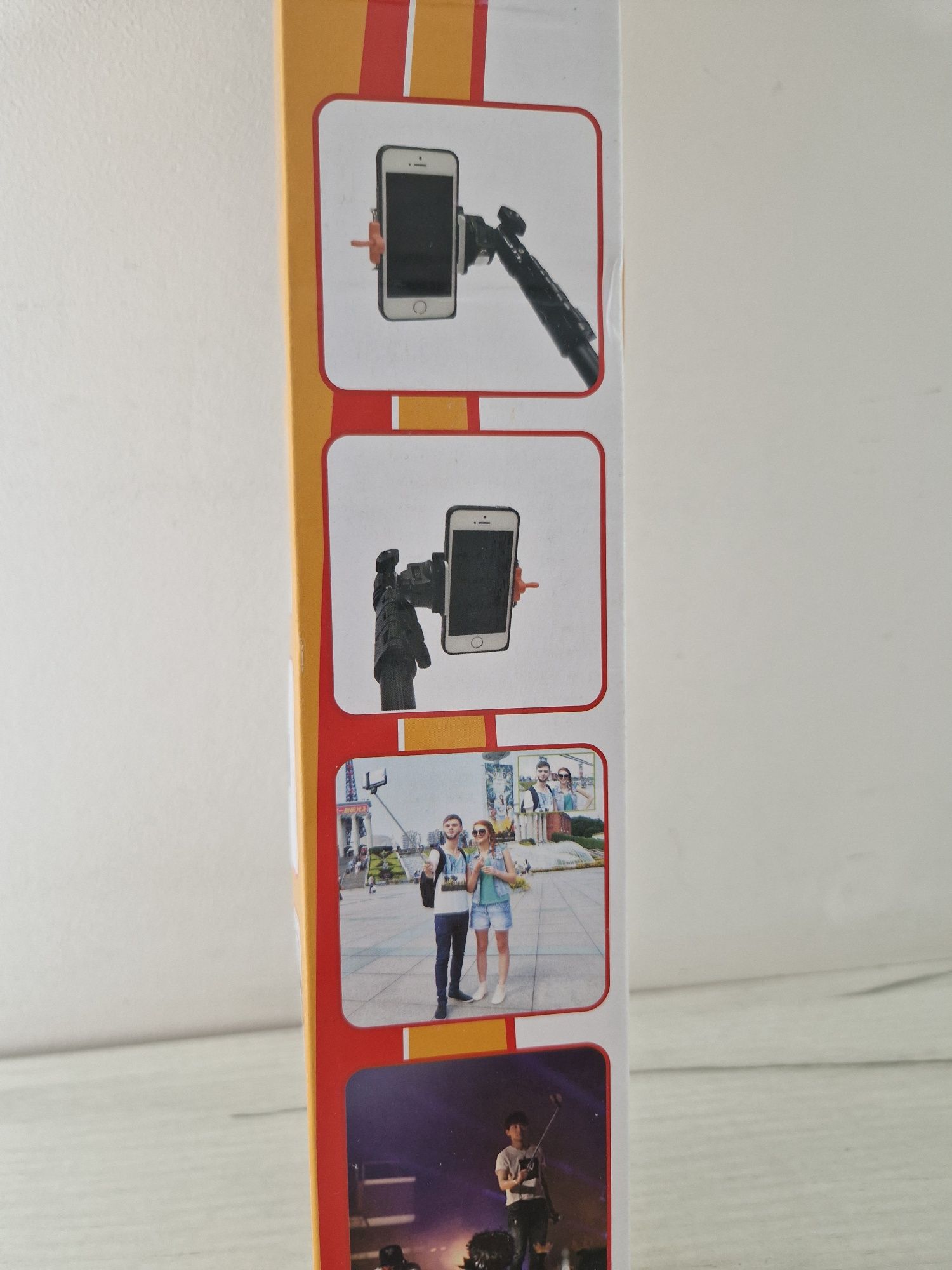 Uchwyt Selfie Profesjonalny - z odpinanym pilotem bluetooth w rączce