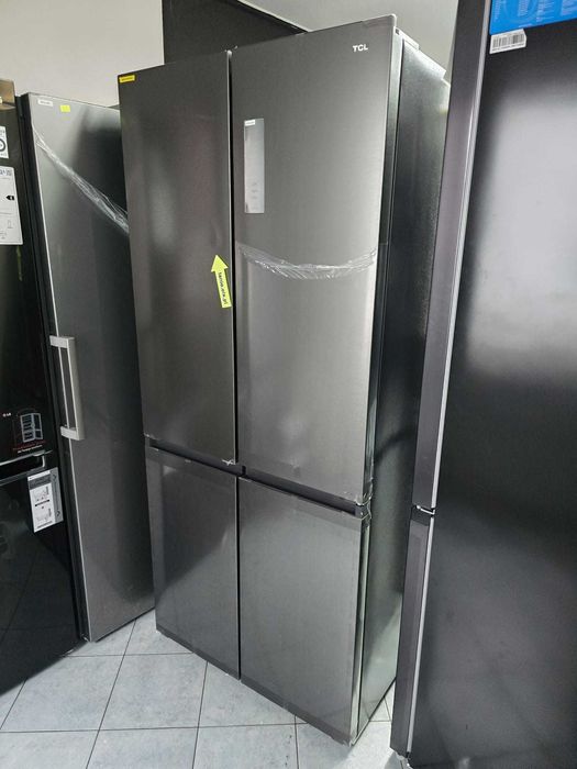 NOWA outlet Lodówka TCL RC456CXE0 NoFrost 190cm gwar 2 lata E9