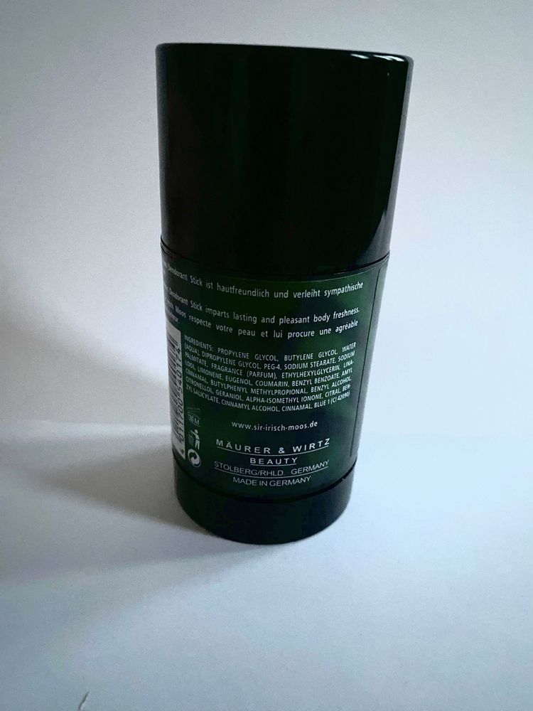 Oryginalny IRISCH MOOS 75ml deo stick z Niemiec