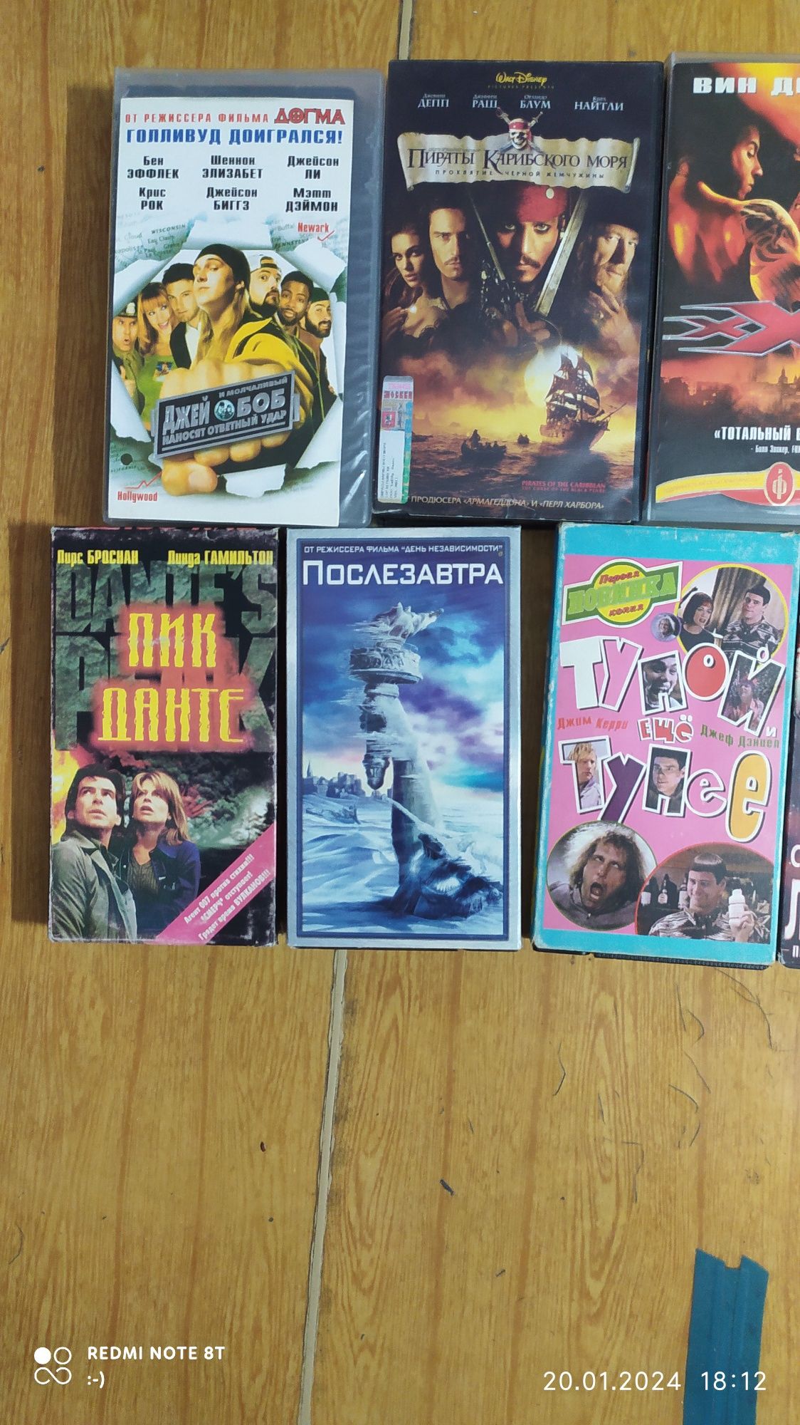 Продам vhs с фильмами