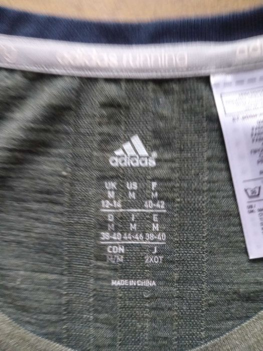 ADIDAS Спортивна футболка, термобілизна, вовна.