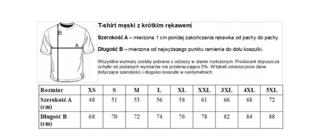 Koszulka męska VW rozmiar XL