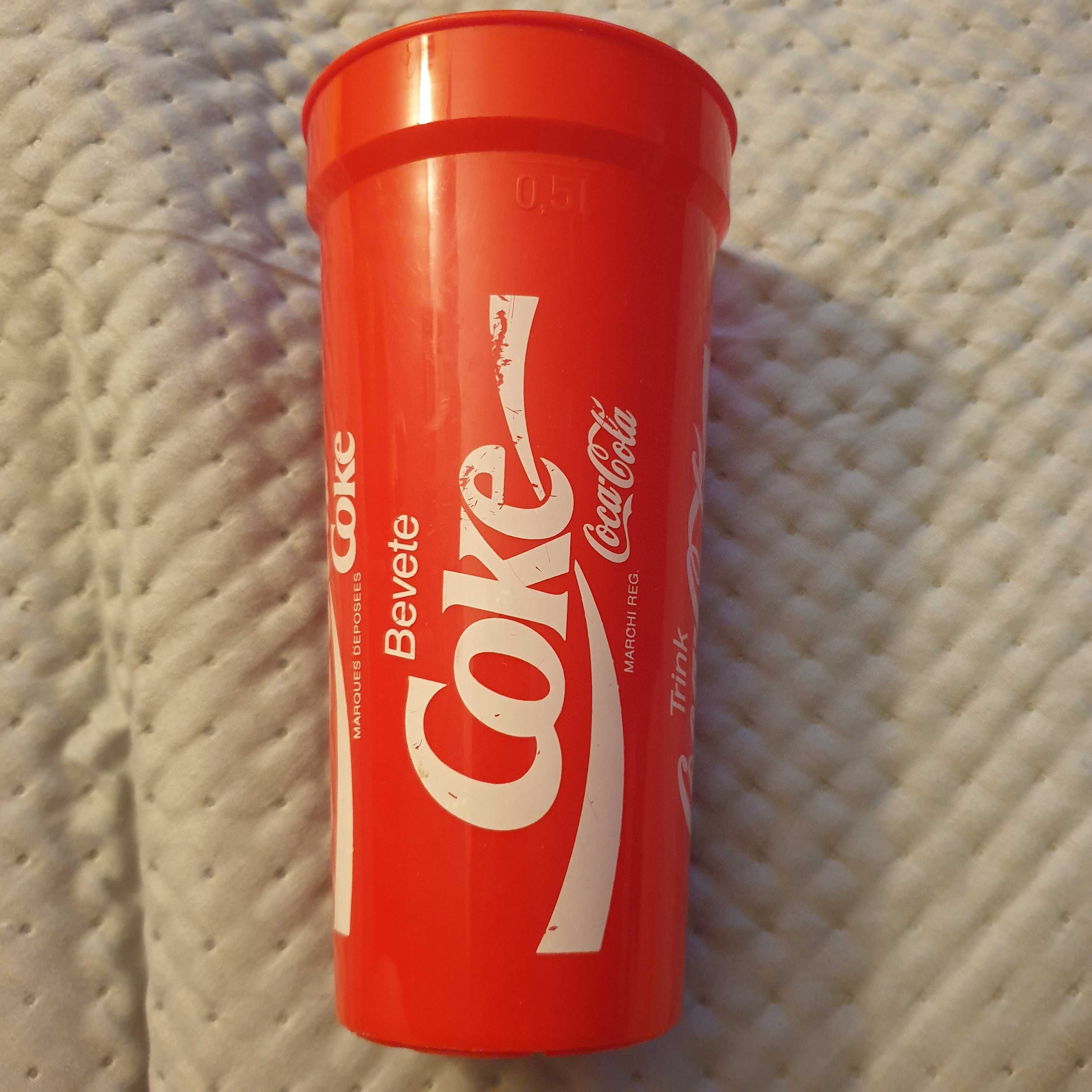 Kubek Coca-Cola z tworzywa