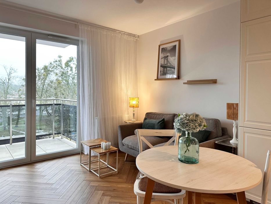 Nowe, w pełni wyposażone mieszkanie na lewobrzeżu