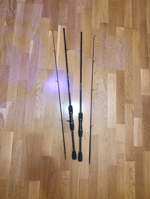 Спінінг катушка щука судак набір приманок силікон