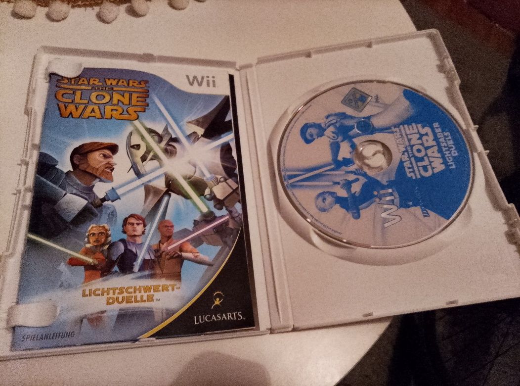 Star Wars The clone wars Nintendo Wii