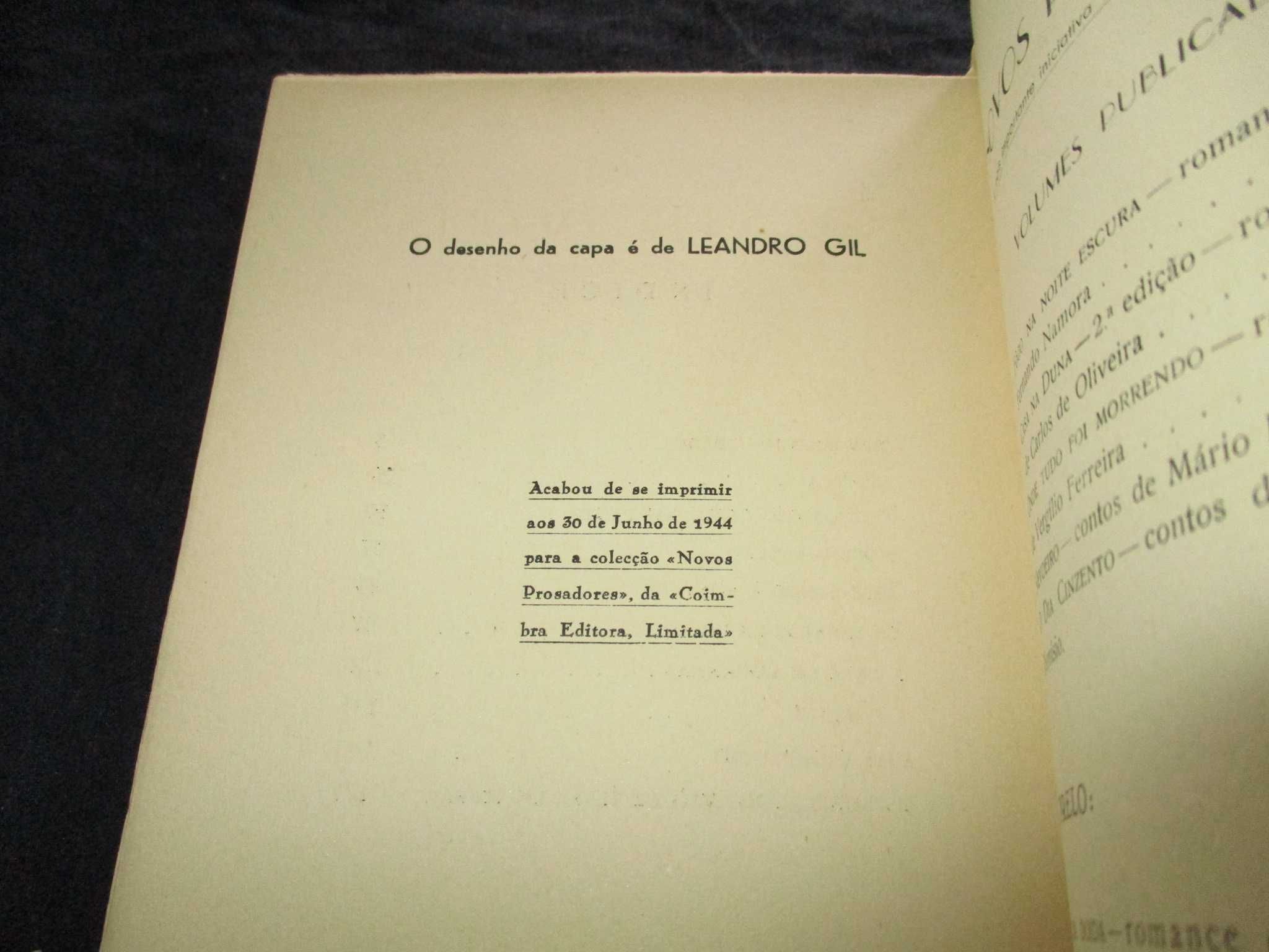 Livro O Dia Cinzento Mário Dionísio 1ª edição 1944